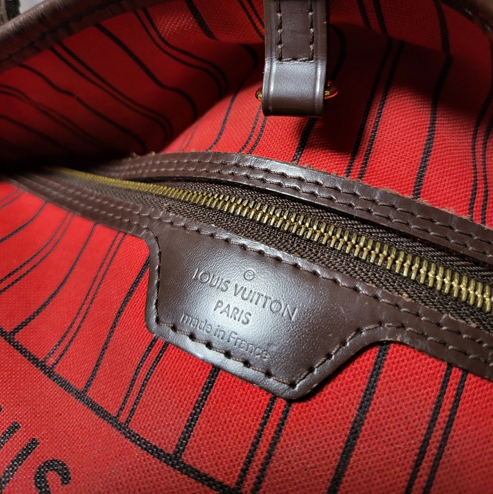 *SOLD*Neverfull MM Damier Ebene in Brown - Picture 7 of 14